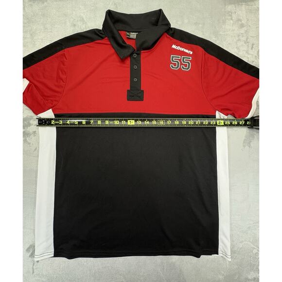 McDonald’s Work Polo Shirt Size XL Polyester – Good Condition - Picture 3 of 7